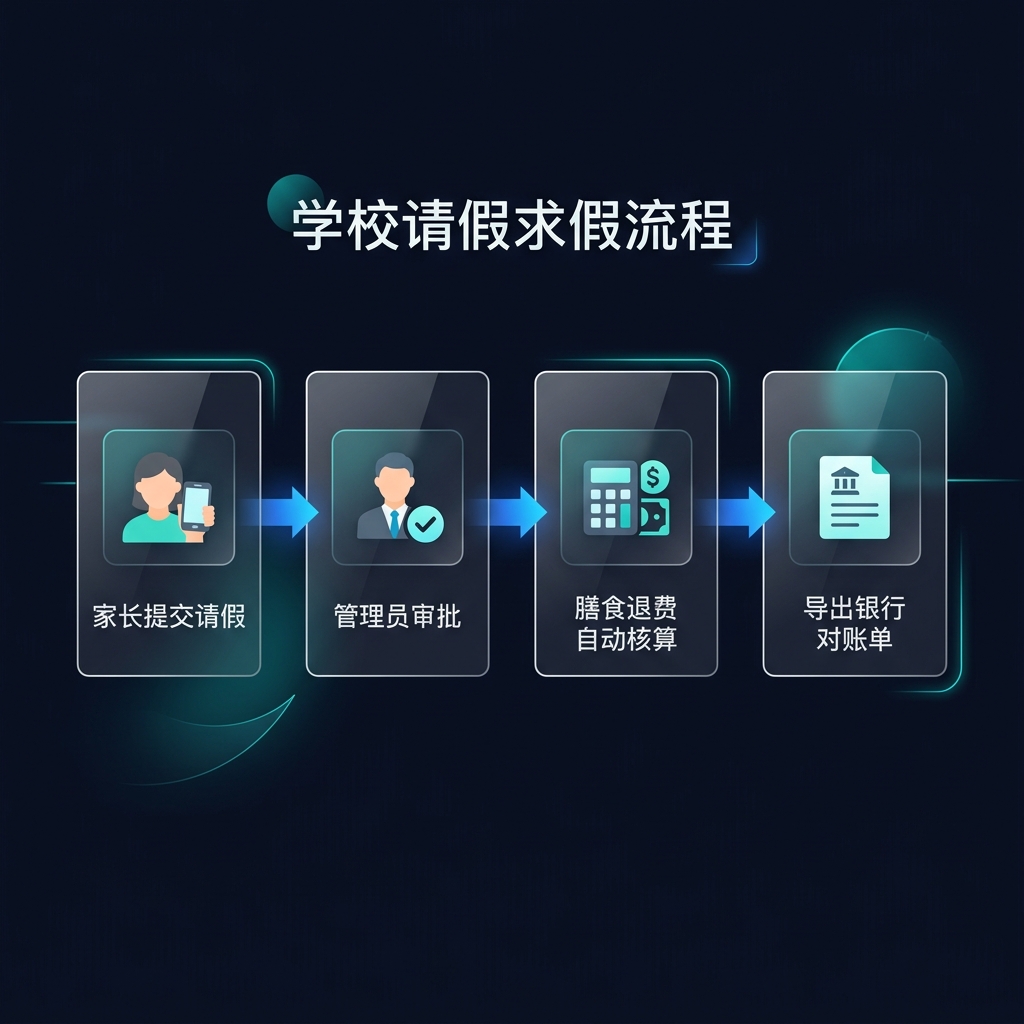请假审批流程图